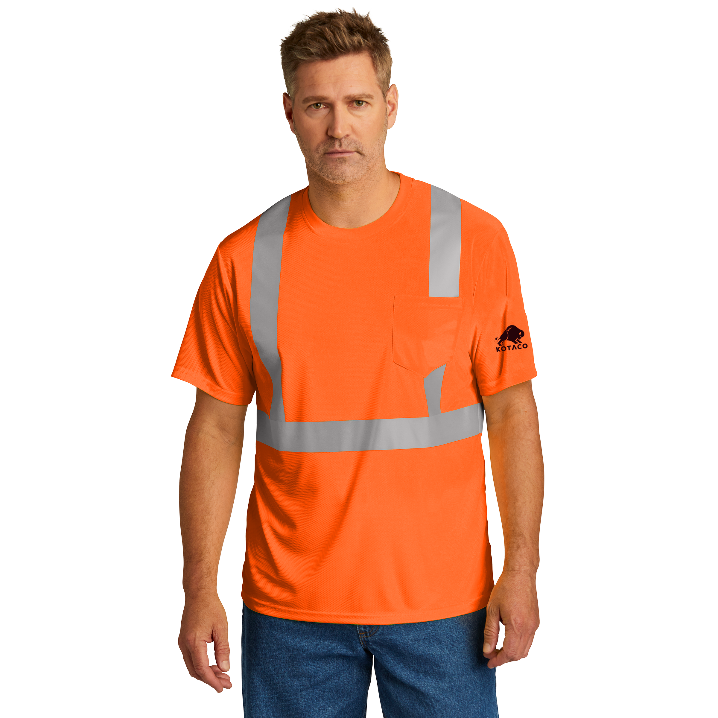 CornerStone® ANSI 107 Class 2 Mesh Tee — Kotaco Webstore